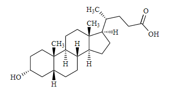 Lithocholic Acid (Chenodeoxycholic Acid EP Impurity C, Ursodeoxycholic Acid EP Impurity C)