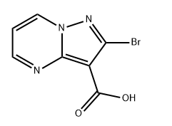 Pyrazolo[1,5-a]pyrimidine-3-carboxylic acid, 2-bromo-