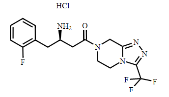 Sitagliptin Desfluoro Impurity HCl