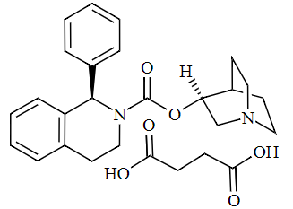 （3S）-1-氮杂双环[2.2.2]辛烷-3-基（1R）-1-苯基-3,4-二氢异喹啉-2（1H）甲酸酯