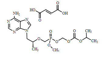 Mono-POC Methyl Tenofovir Fumarate